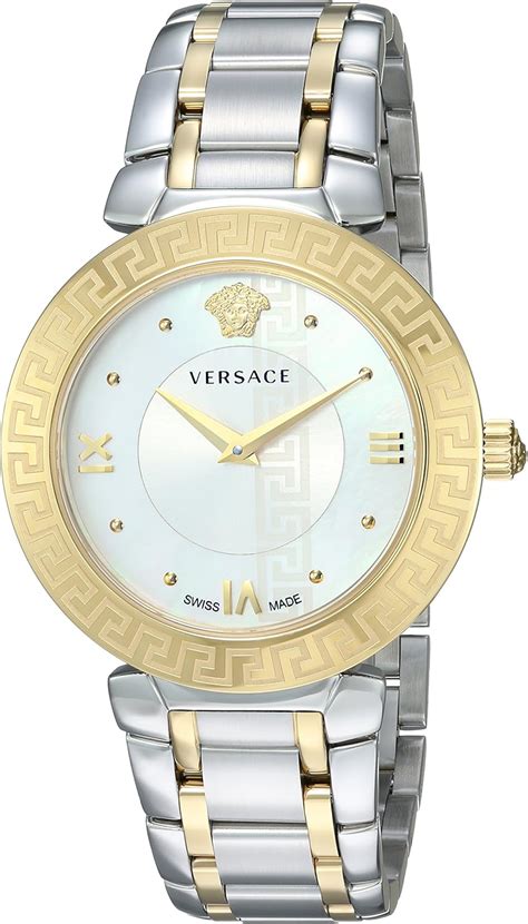 versace daphnis watch stainless steel|VERSACE .